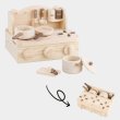 画像2: 木のおもちゃ クッキングセット COOKING SET (2)