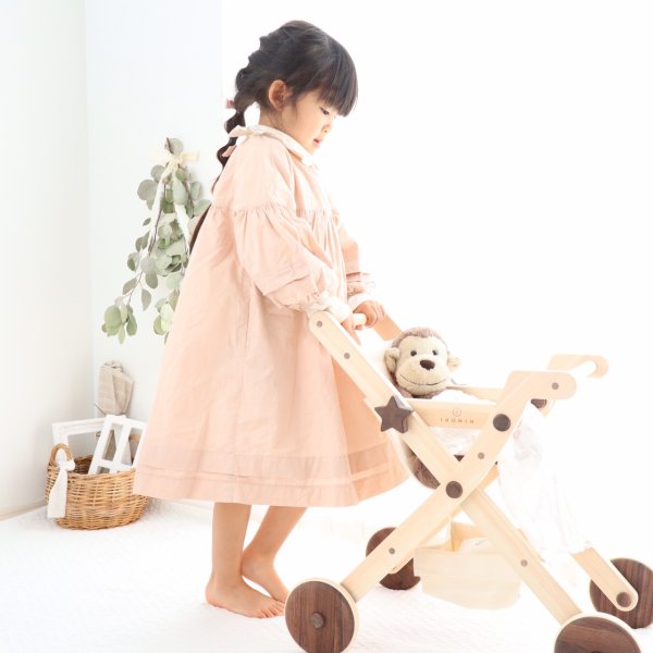 画像2: 木のおもちゃ ドールバギー DOLL BUGGY (2)