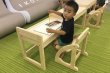 画像6: 檜の組み立て家具 キッズデスク KIDS DESK 子供机 (6)