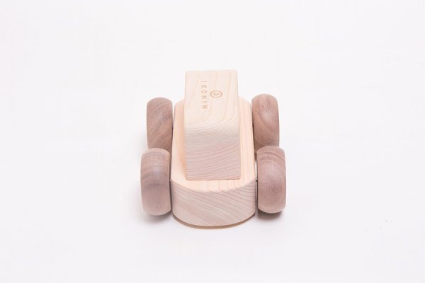 画像4: 木のおもちゃ オルゴールカー【いつも何度でも（千と千尋の神隠しより）】 (4)